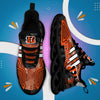 FoxnFish Cincinnati Bengals Max Soul Shoes Sneakers For Men And Women