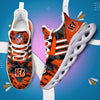 FoxnFish Cincinnati Bengals Max Soul Shoes Sneakers For Men And Women