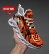 FoxnFish Cincinnati Bengals Max Soul Shoes Sneakers For Men And Women