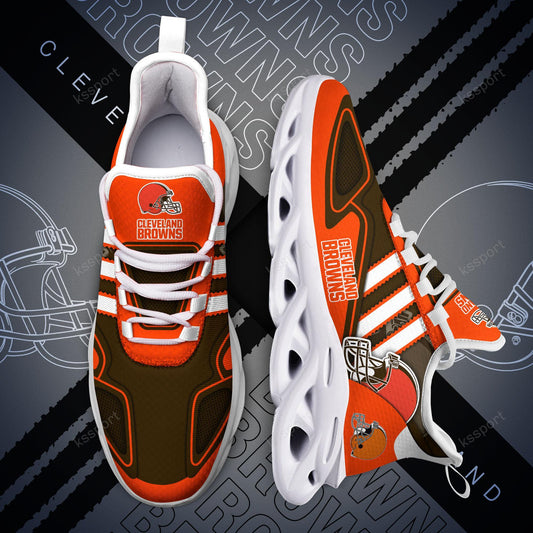 FoxnFish Cleveland Browns Max Soul Shoes Sneakers For Men And Women