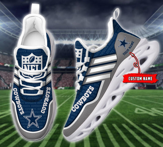 FoxnFish Dallas Cowboys Max Soul Shoes Sneakers For Men And Women