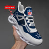 FoxnFish Dallas Cowboys Max Soul Shoes Sneakers For Men And Women