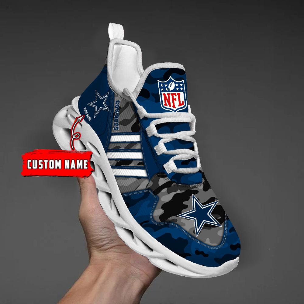 FoxnFish Dallas Cowboys Max Soul Shoes Sneakers For Men And Women