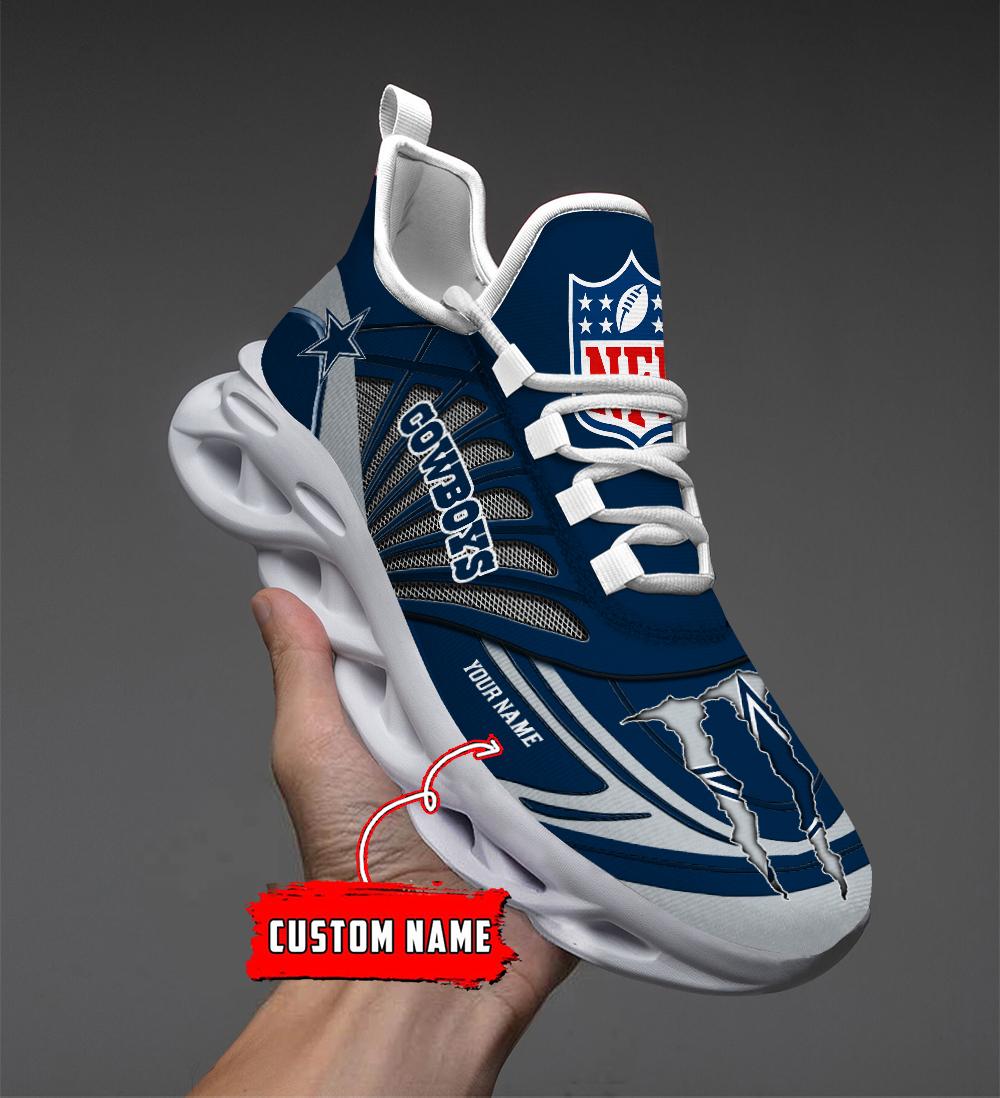 FoxnFish Dallas Cowboys Max Soul Shoes Sneakers For Men And Women