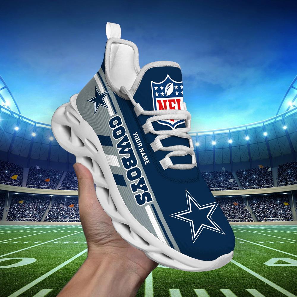 FoxnFish Dallas Cowboys Max Soul Shoes Sneakers For Men And Women