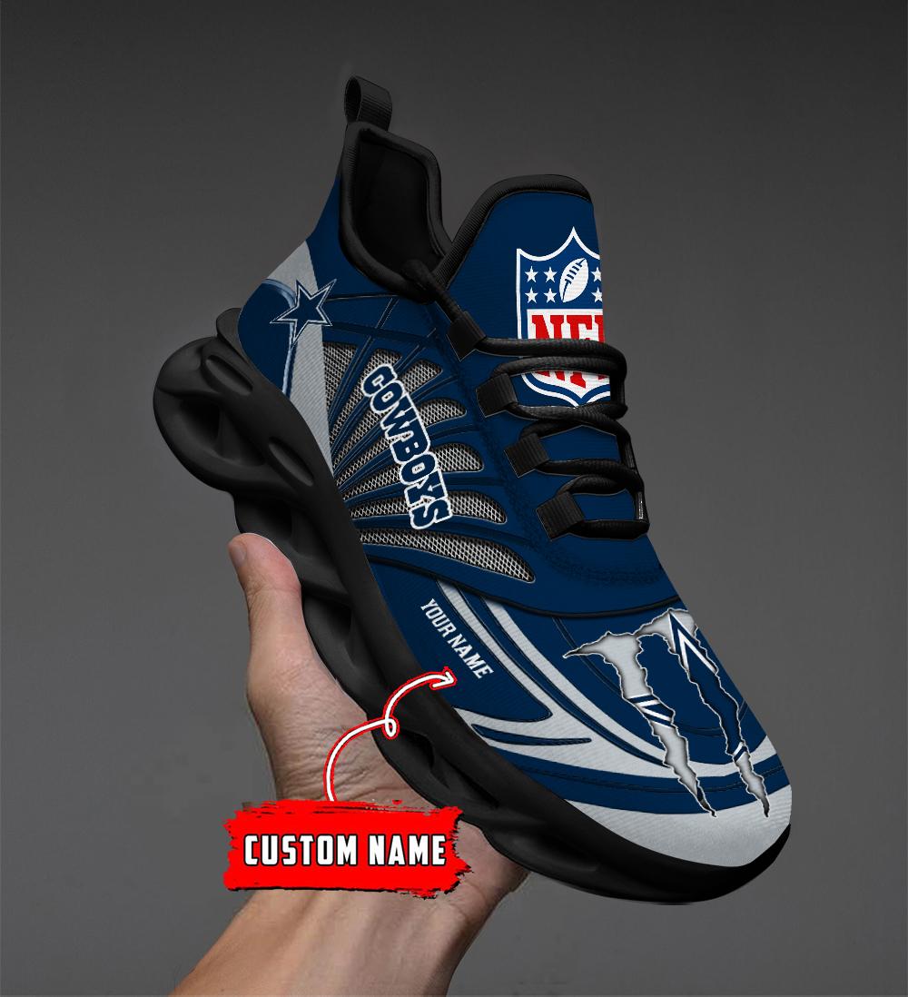 FoxnFish Dallas Cowboys Max Soul Shoes Sneakers For Men And Women