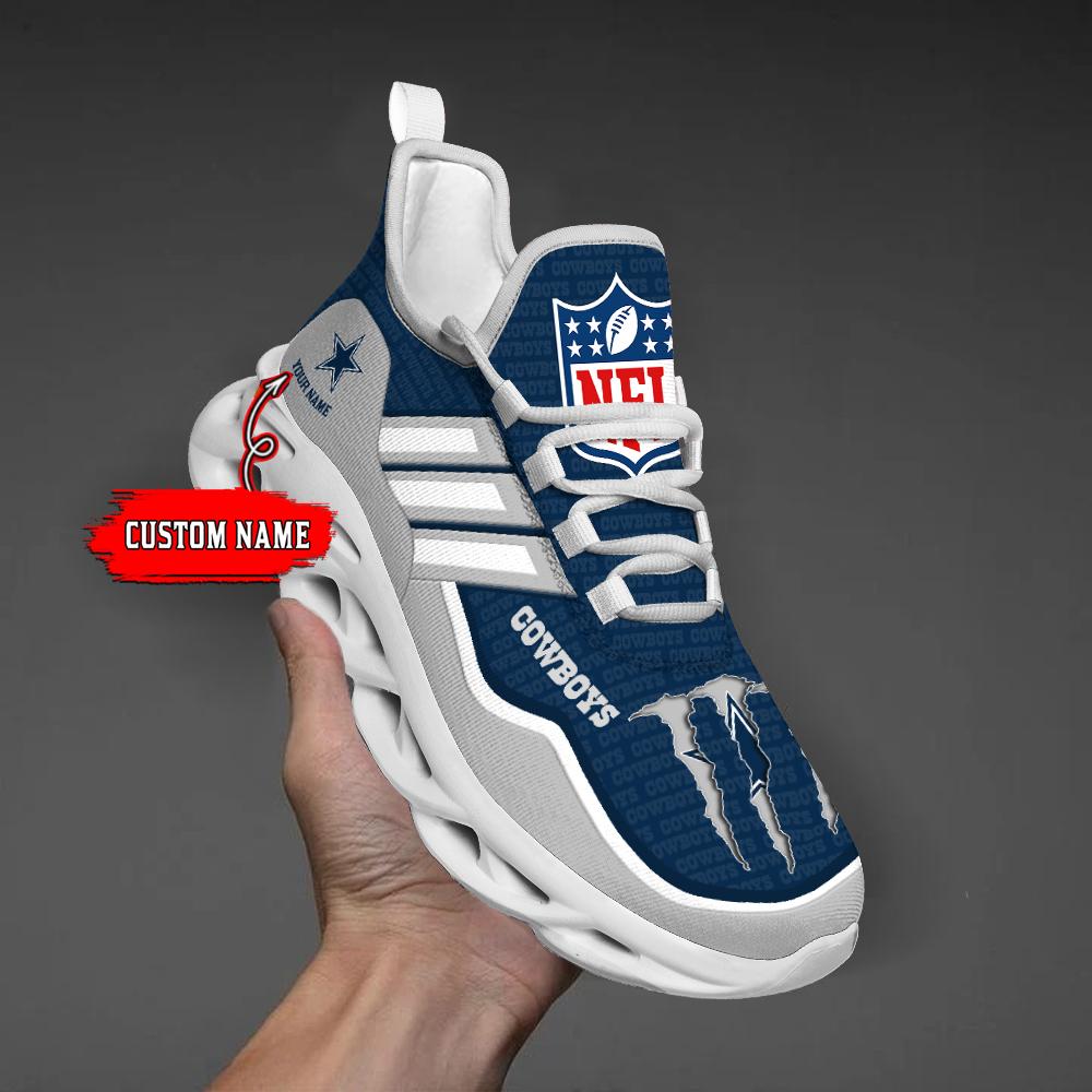 FoxnFish Dallas Cowboys Max Soul Shoes Sneakers For Men And Women