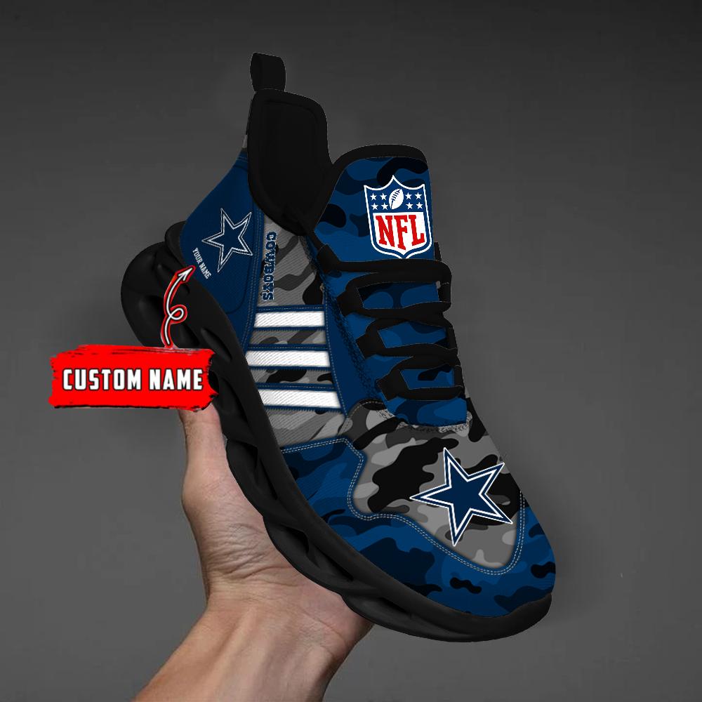 FoxnFish Dallas Cowboys Max Soul Shoes Sneakers For Men And Women