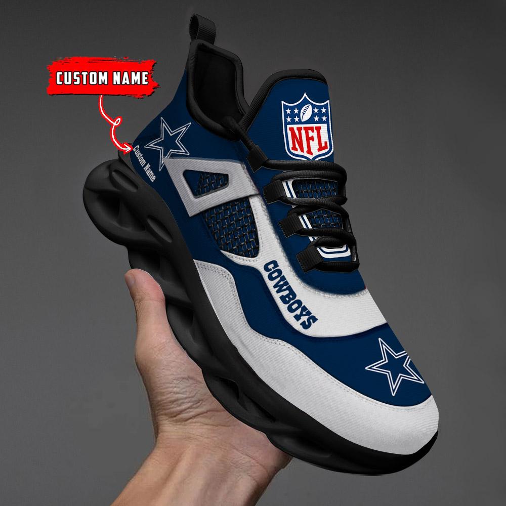 FoxnFish Dallas Cowboys Max Soul Shoes Sneakers For Men And Women