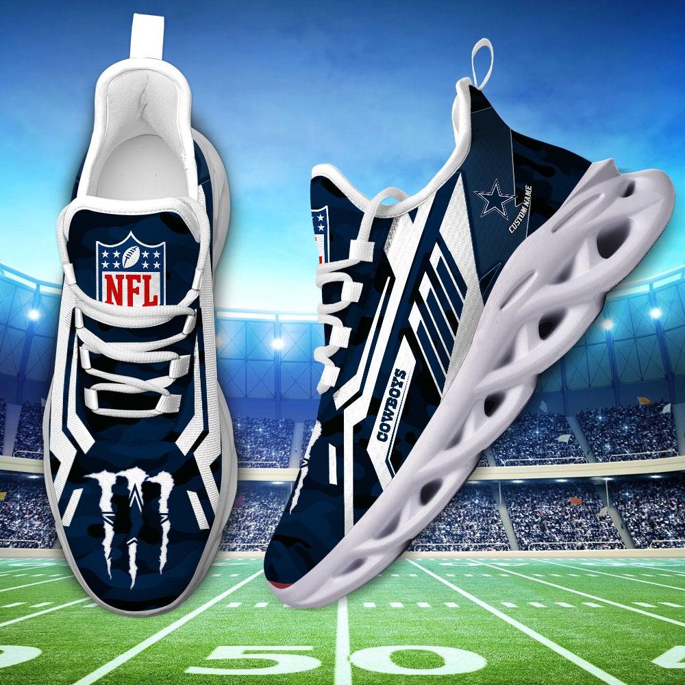 Arcticfootwear Dallas Cowboys Max Soul Shoes Sneakers For Men And Women