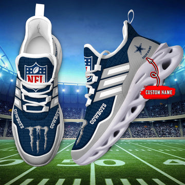 FoxnFish Dallas Cowboys Max Soul Shoes Sneakers For Men And Women