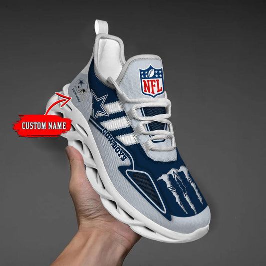 FoxnFish Dallas Cowboys Max Soul Shoes Sneakers For Men And Women