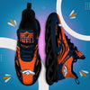 FoxnFish Denver Broncos Max Soul Shoes Sneakers For Men And Women