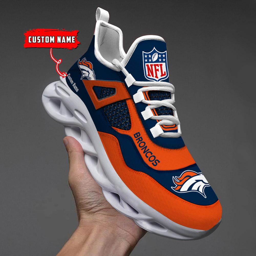 FoxnFish Denver Broncos Max Soul Shoes Sneakers For Men And Women