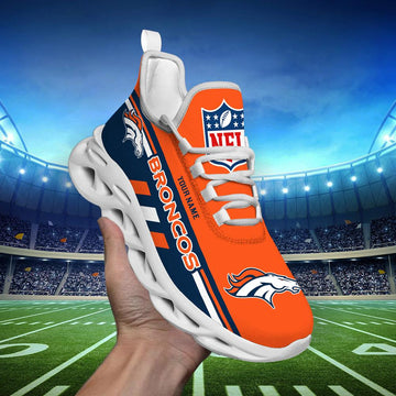 FoxnFish Denver Broncos Max Soul Shoes Sneakers For Men And Women