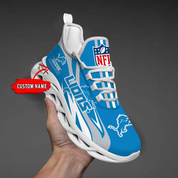 FoxnFish Detroit Lions Max Soul Shoes Sneakers For Men And Women