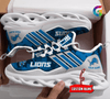 FoxnFish Detroit Lions Max Soul Shoes Sneakers For Men And Women