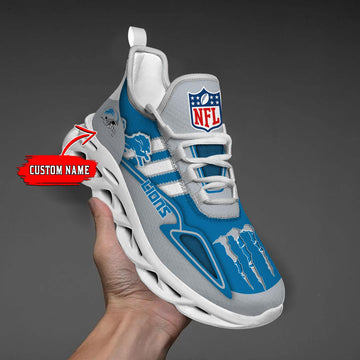 FoxnFish Detroit Lions Max Soul Shoes Sneakers For Men And Women