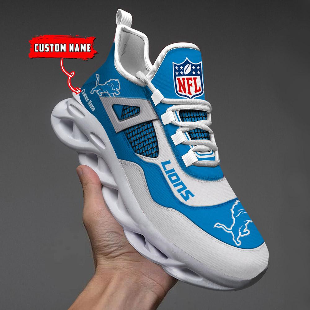 FoxnFish Detroit Lions Max Soul Shoes Sneakers For Men And Women