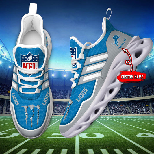 Arcticfootwear Detroit Lions Max Soul Shoes Sneakers For Men And Women