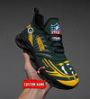 FoxnFish Green Bay Packers Max Soul Shoes Sneakers For Men And Women