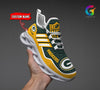 FoxnFish Green Bay Packers Max Soul Shoes Sneakers For Men And Women