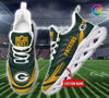 FoxnFish Green Bay Packers Max Soul Shoes Sneakers For Men And Women