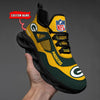 FoxnFish Green Bay Packers Max Soul Shoes Sneakers For Men And Women