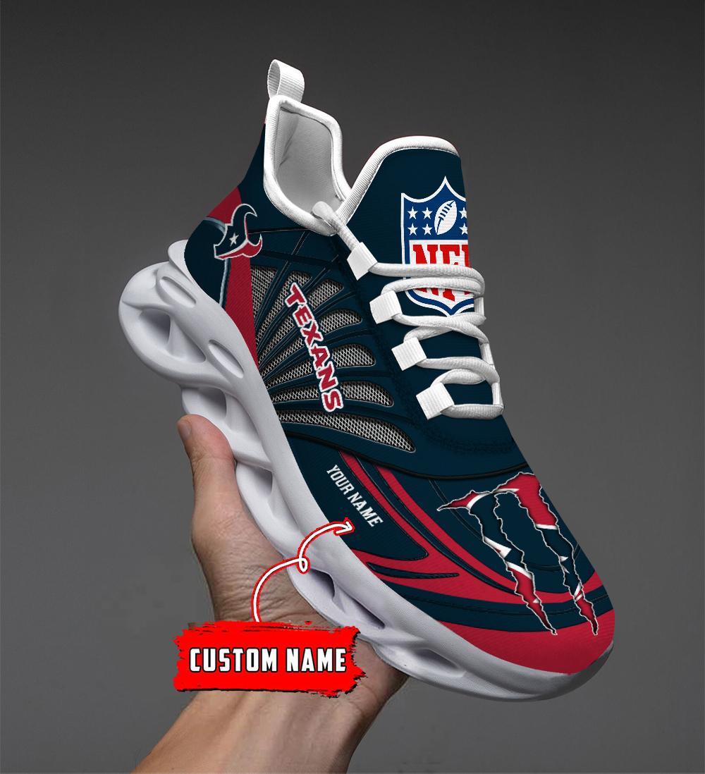 FoxnFish Houston Texans Max Soul Shoes Sneakers For Men And Women