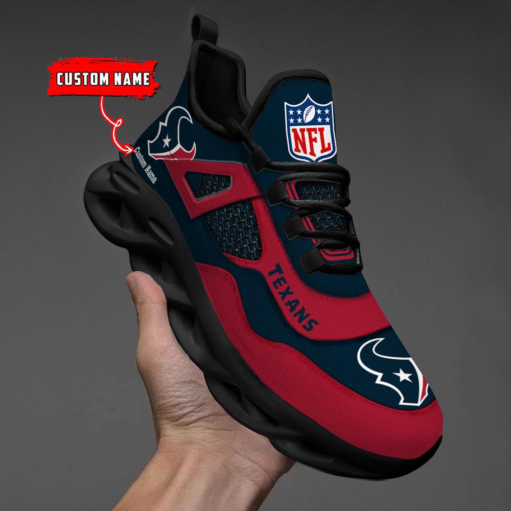 FoxnFish Houston Texans Max Soul Shoes Sneakers For Men And Women