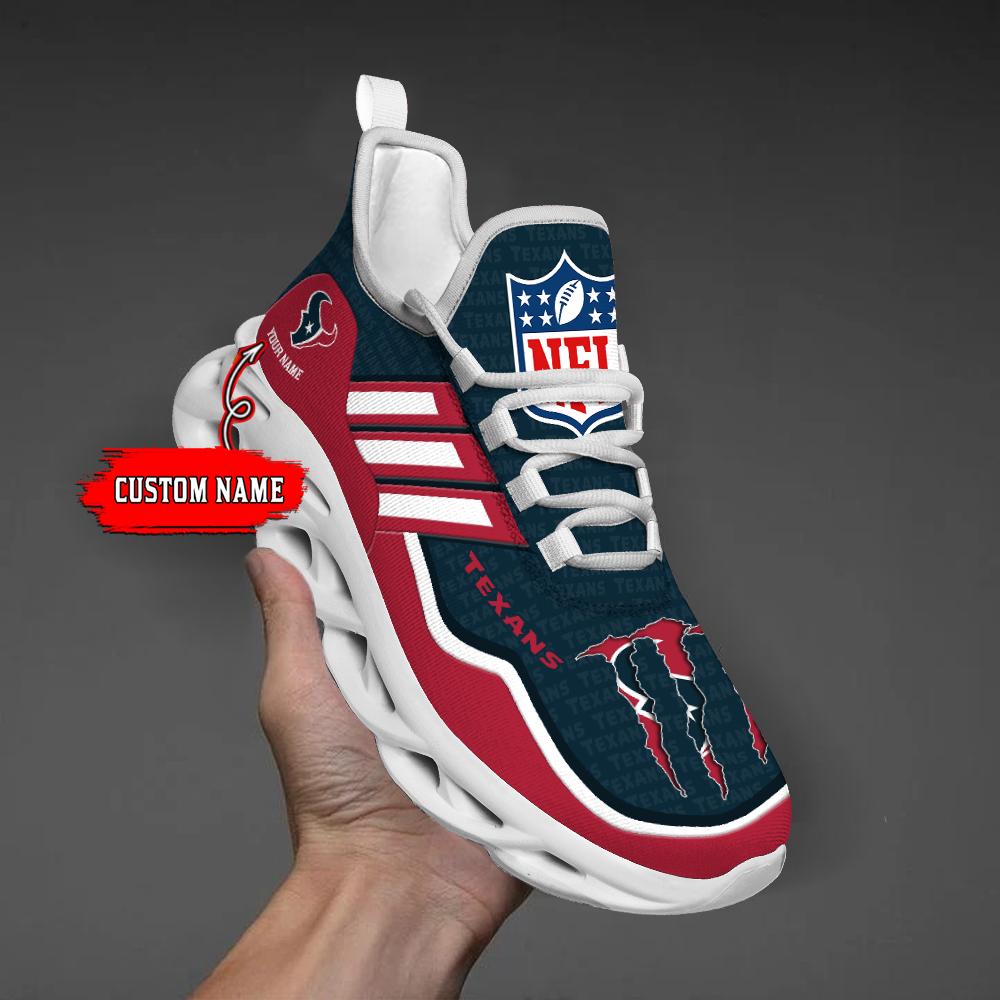 FoxnFish Houston Texans Max Soul Shoes Sneakers For Men And Women