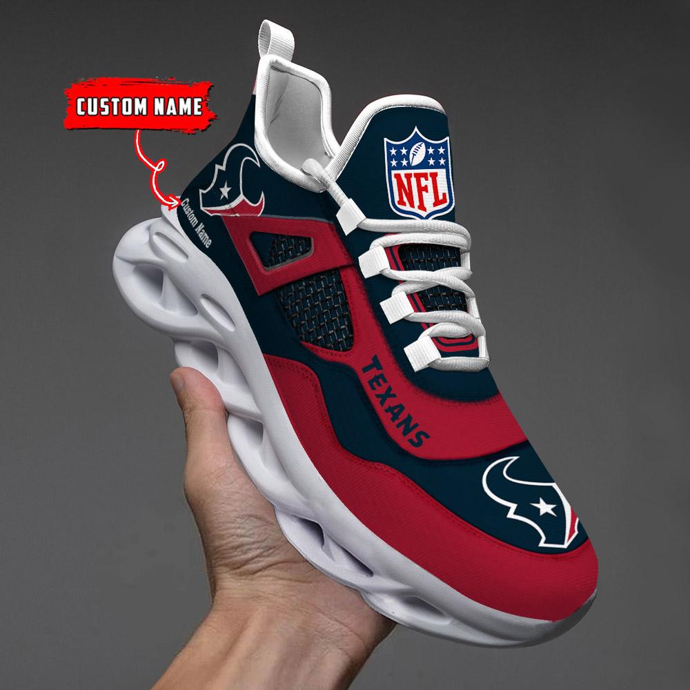 FoxnFish Houston Texans Max Soul Shoes Sneakers For Men And Women