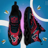 FoxnFish Houston Texans Max Soul Shoes Sneakers For Men And Women