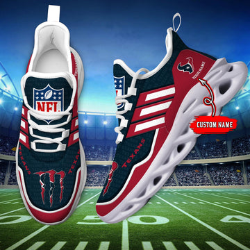 Arcticfootwear Houston Texans Max Soul Shoes Sneakers For Men And Women