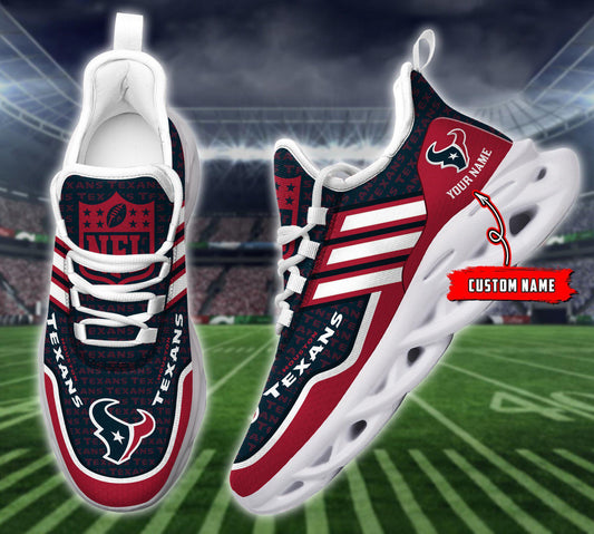 FoxnFish Houston Texans Max Soul Shoes Sneakers For Men And Women