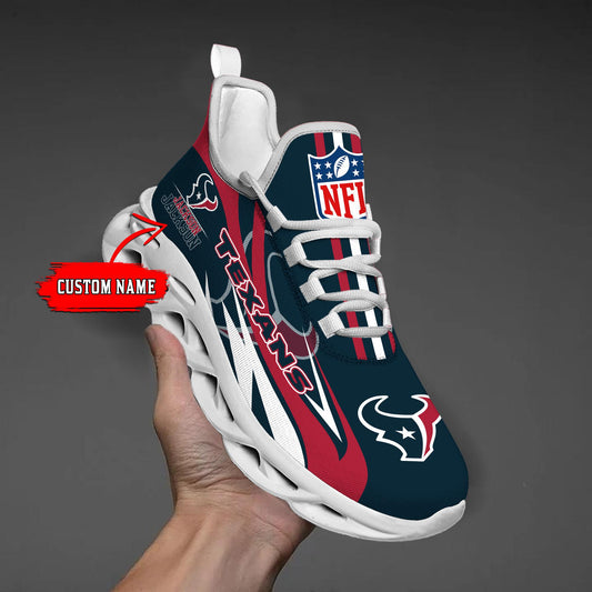 FoxnFish Houston Texans Max Soul Shoes Sneakers For Men And Women