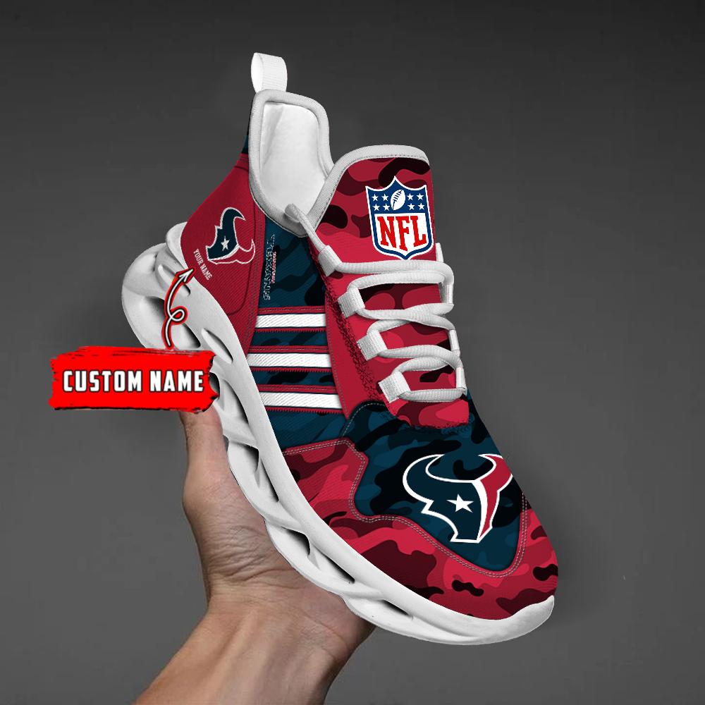 FoxnFish Houston Texans Max Soul Shoes Sneakers For Men And Women