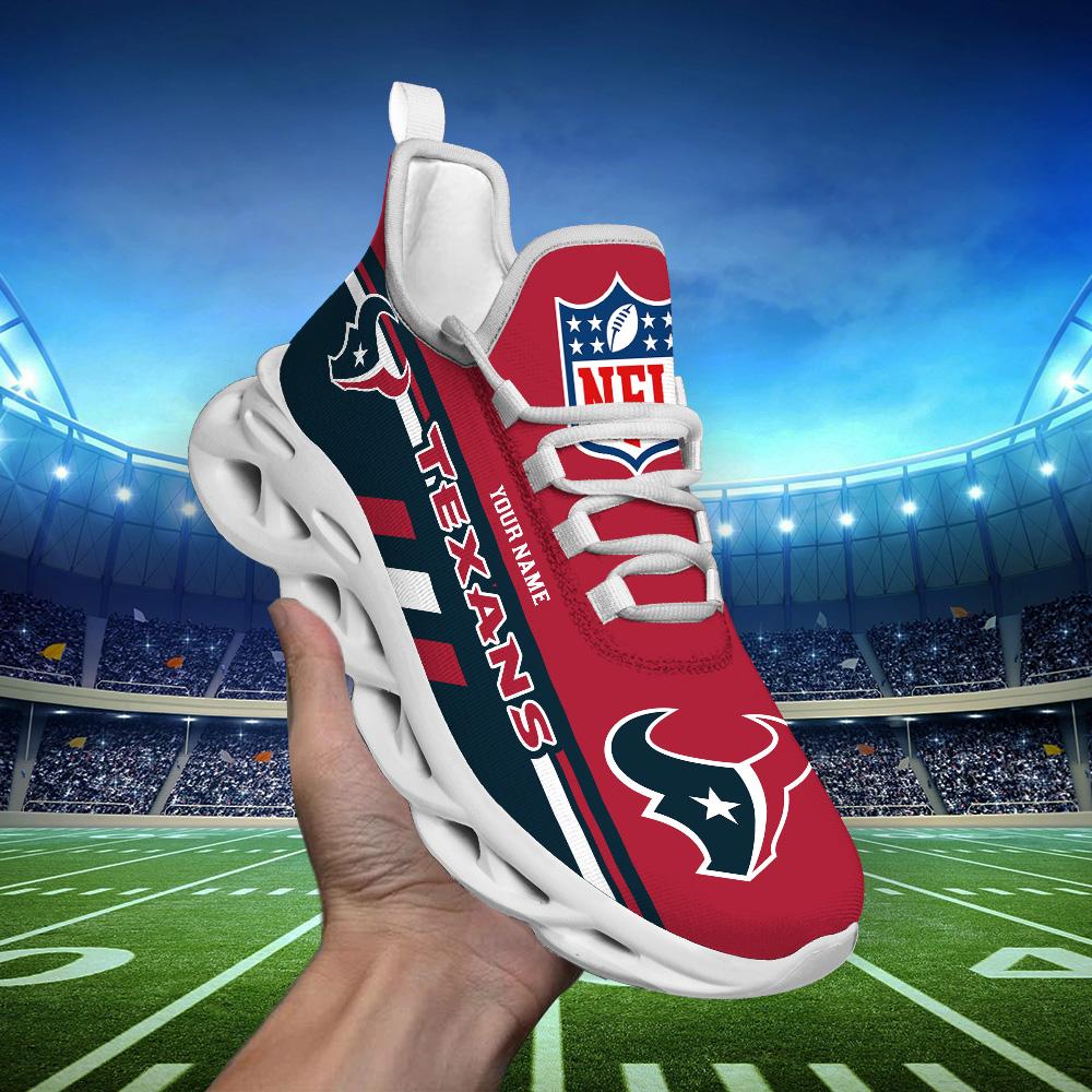 FoxnFish Houston Texans Max Soul Shoes Sneakers For Men And Women