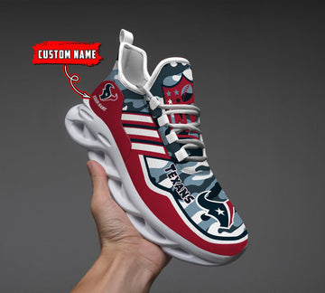 FoxnFish Houston Texans Max Soul Shoes Sneakers For Men And Women