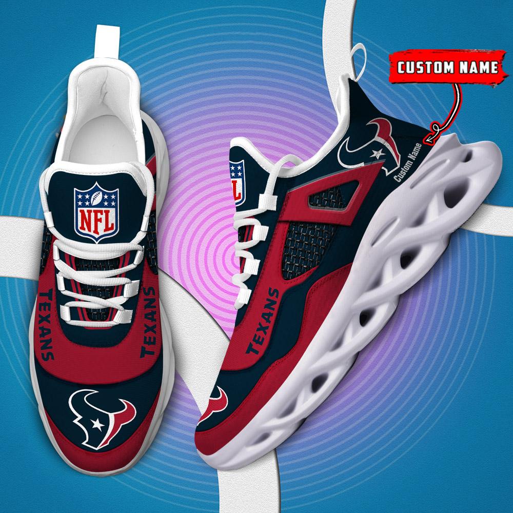 FoxnFish Houston Texans Max Soul Shoes Sneakers For Men And Women