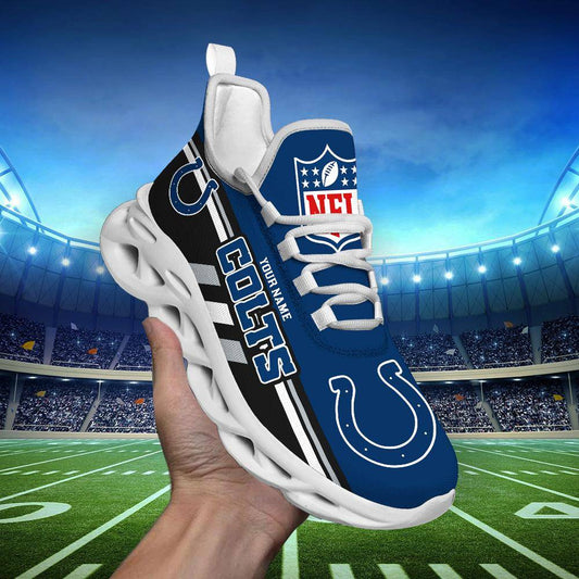 FoxnFish Indianapolis Colts Max Soul Shoes Sneakers For Men And Women