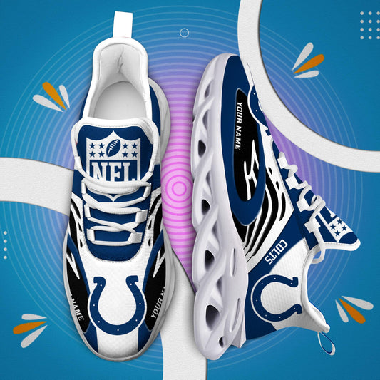 FoxnFish Indianapolis Colts Max Soul Shoes Sneakers For Men And Women