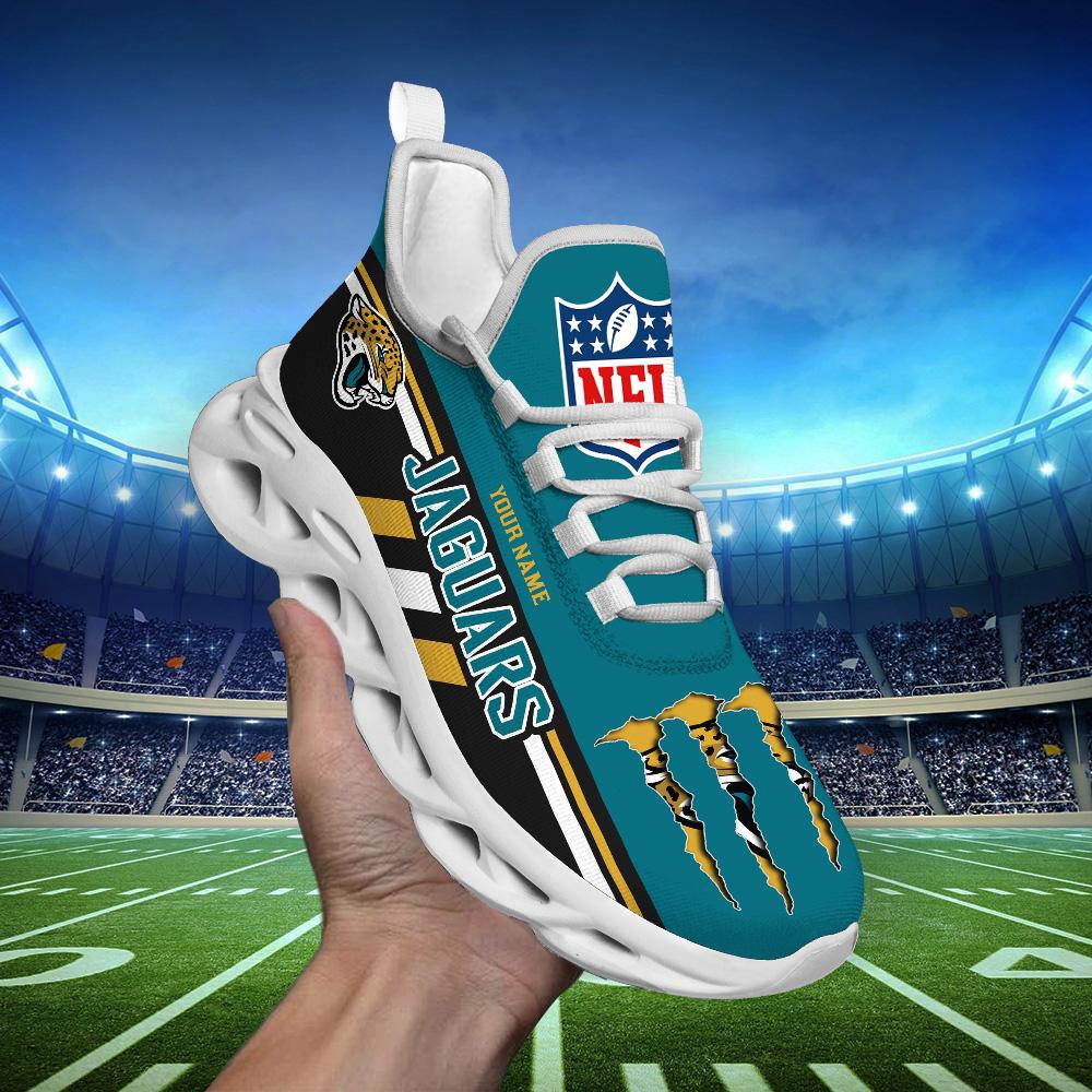 FoxnFish Jacksonville Jaguars Max Soul Shoes Sneakers For Men And Women