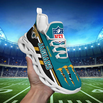 FoxnFish Jacksonville Jaguars Max Soul Shoes Sneakers For Men And Women