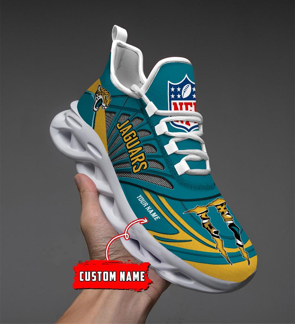 FoxnFish Jacksonville Jaguars Max Soul Shoes Sneakers For Men And Women