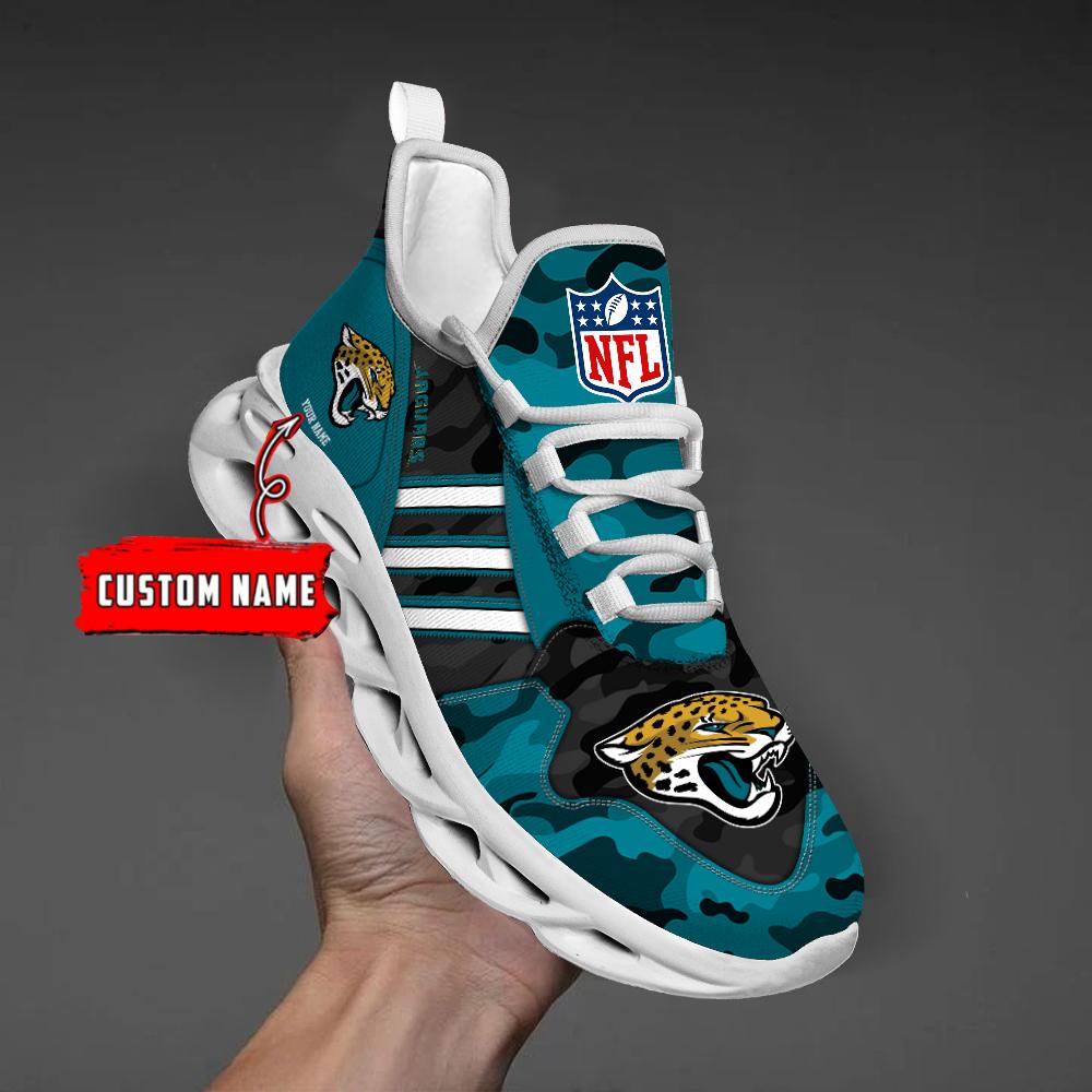 FoxnFish Jacksonville Jaguars Max Soul Shoes Sneakers For Men And Women