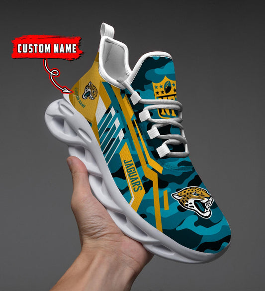 FoxnFish Jacksonville Jaguars Max Soul Shoes Sneakers For Men And Women