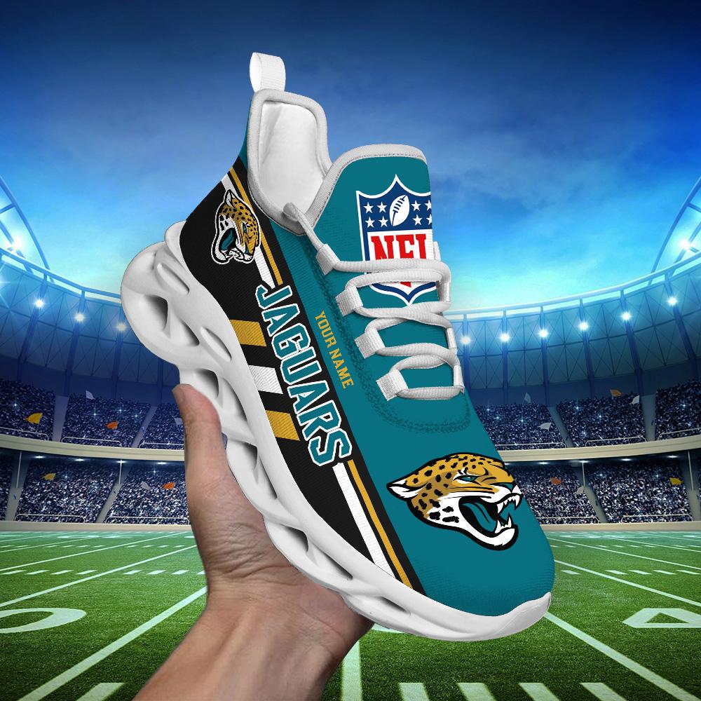 FoxnFish Jacksonville Jaguars Max Soul Shoes Sneakers For Men And Women