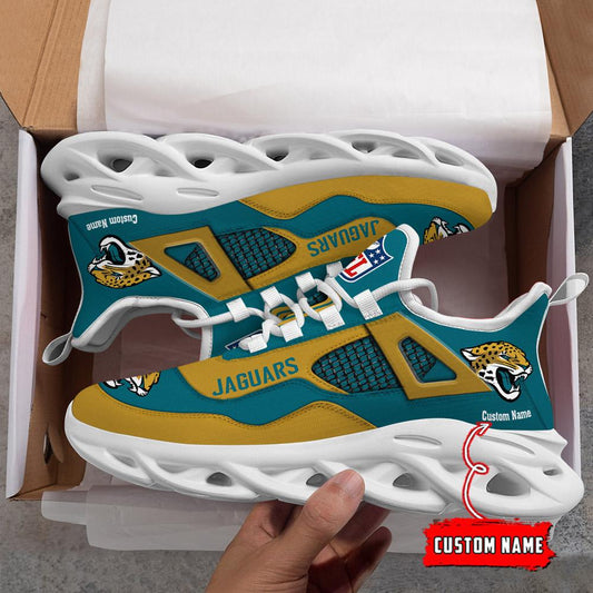 FoxnFish Jacksonville Jaguars Max Soul Shoes Sneakers For Men And Women