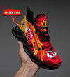 FoxnFish Kansas City Chiefs Max Soul Shoes Sneakers For Men And Women